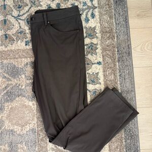Lululemon ABC Slim Pant in Dark Brown